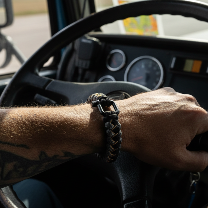 Heavy Haul Bracelet - Steering Wheel
