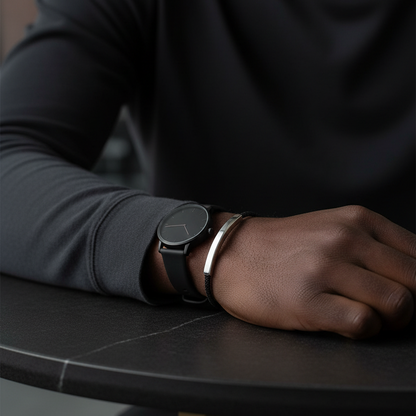 ID Bar Bracelet - Black urban