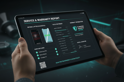 Repair Documentation and Warranty - Detailed Service Reports