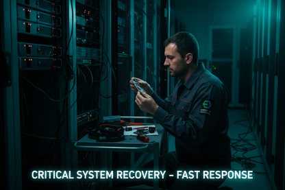 Emergency IT Repair - Server Hardware Troubleshooting and Component Replacement
