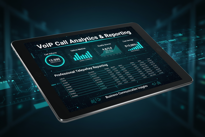 VoIP Call Analytics and Reporting Dashboard