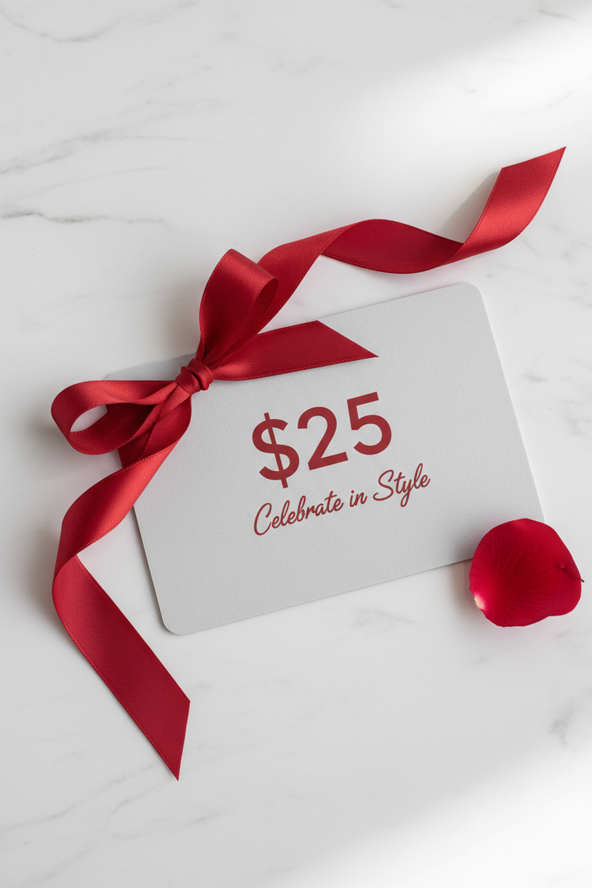 $25 Gift Card - Celebrate in Style