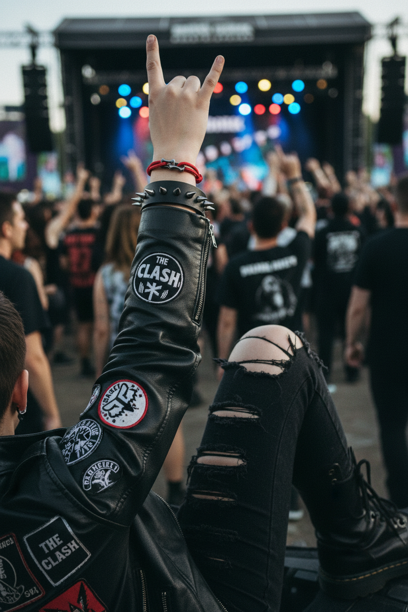 Keel Chain Bracelet - Concierto punk