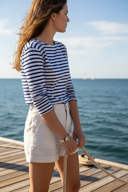 Nautical Anchor Bracelet - Female Sailing Coastal