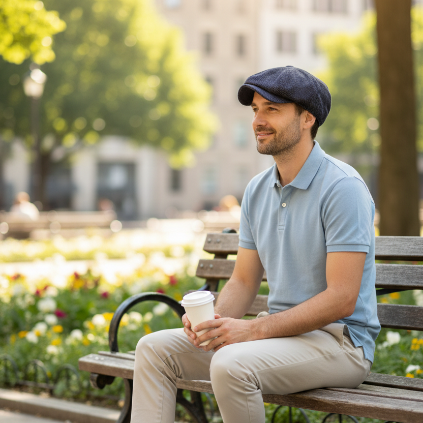 Newsboy Casual - Parque café