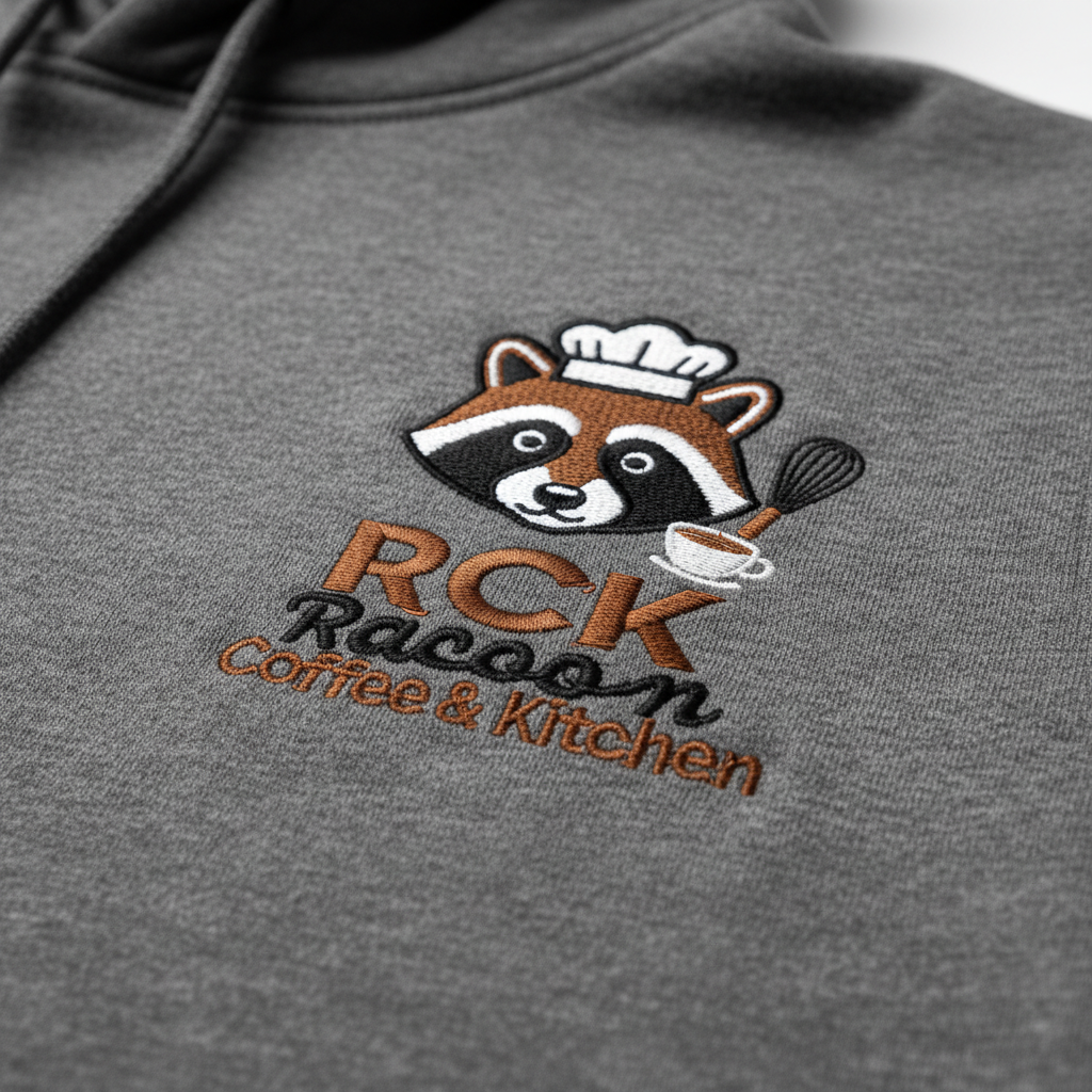 RCK Hoodie - Logo Detail