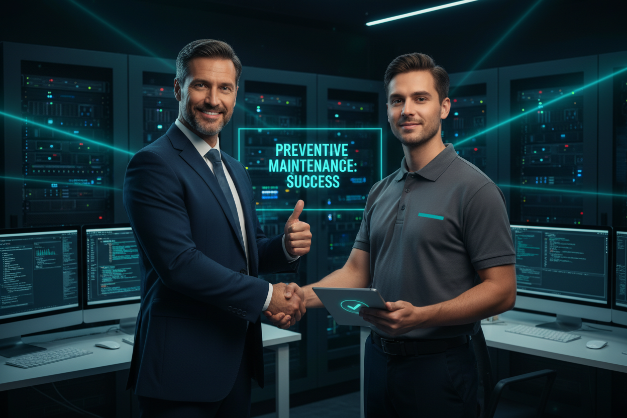 Satisfied Business Owner