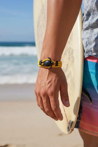 Sea Turtle - Yellow surf man