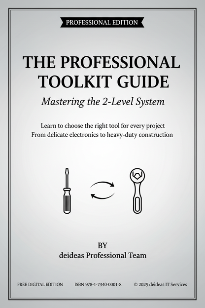 The Professional Toolkit Guide - eBook Cover