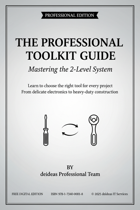 The Professional Toolkit Guide - eBook Cover