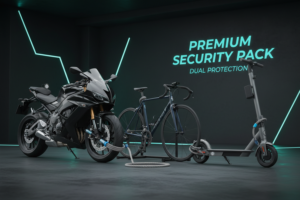 Three Premium Vehicles with Dual Security