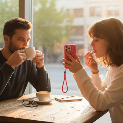 Unisex escena cafe