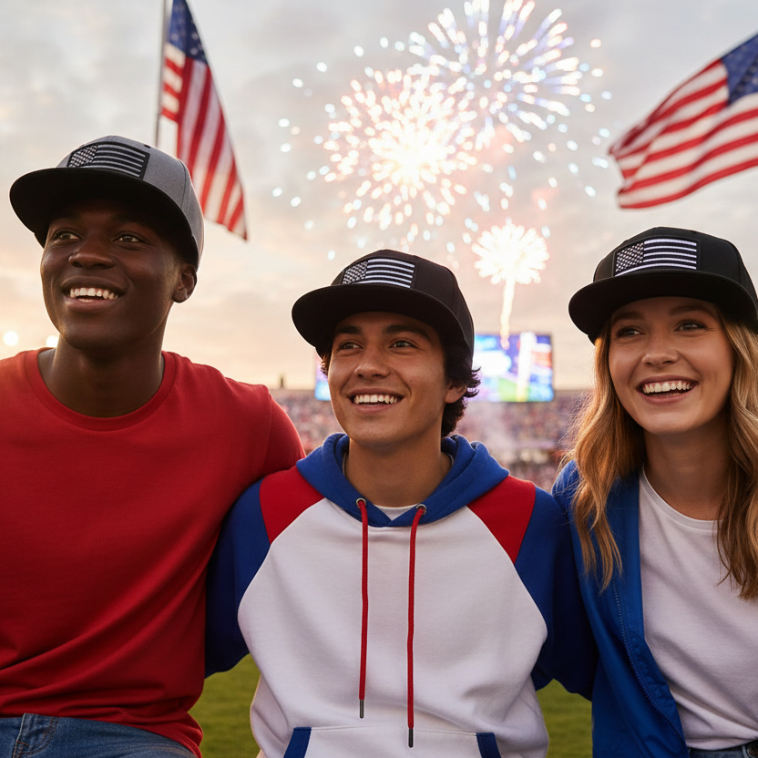 USA Cap - Grupo diverso